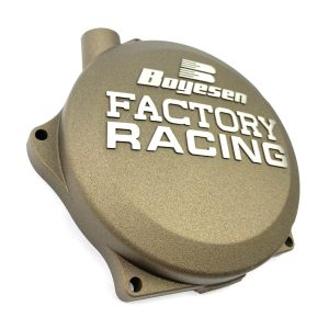 CLUTCH COVER 21-24 KX250/X KAWASAKI, BOYESEN CC-17CM, BLACK
