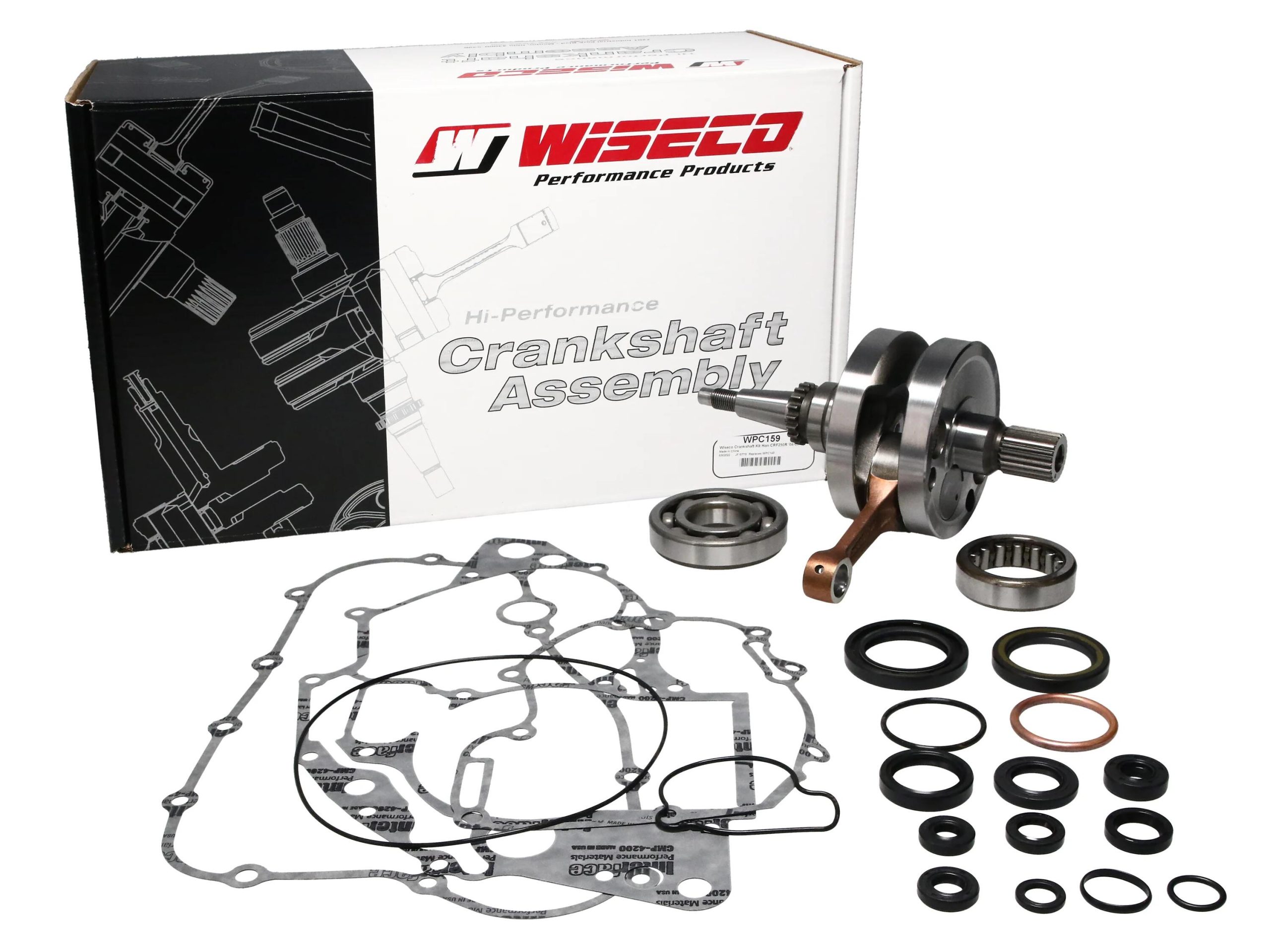 CRANKSHAFT BOTTOM KIT 01-02 YZ250, WISECO WPC127 YAMAHA MX