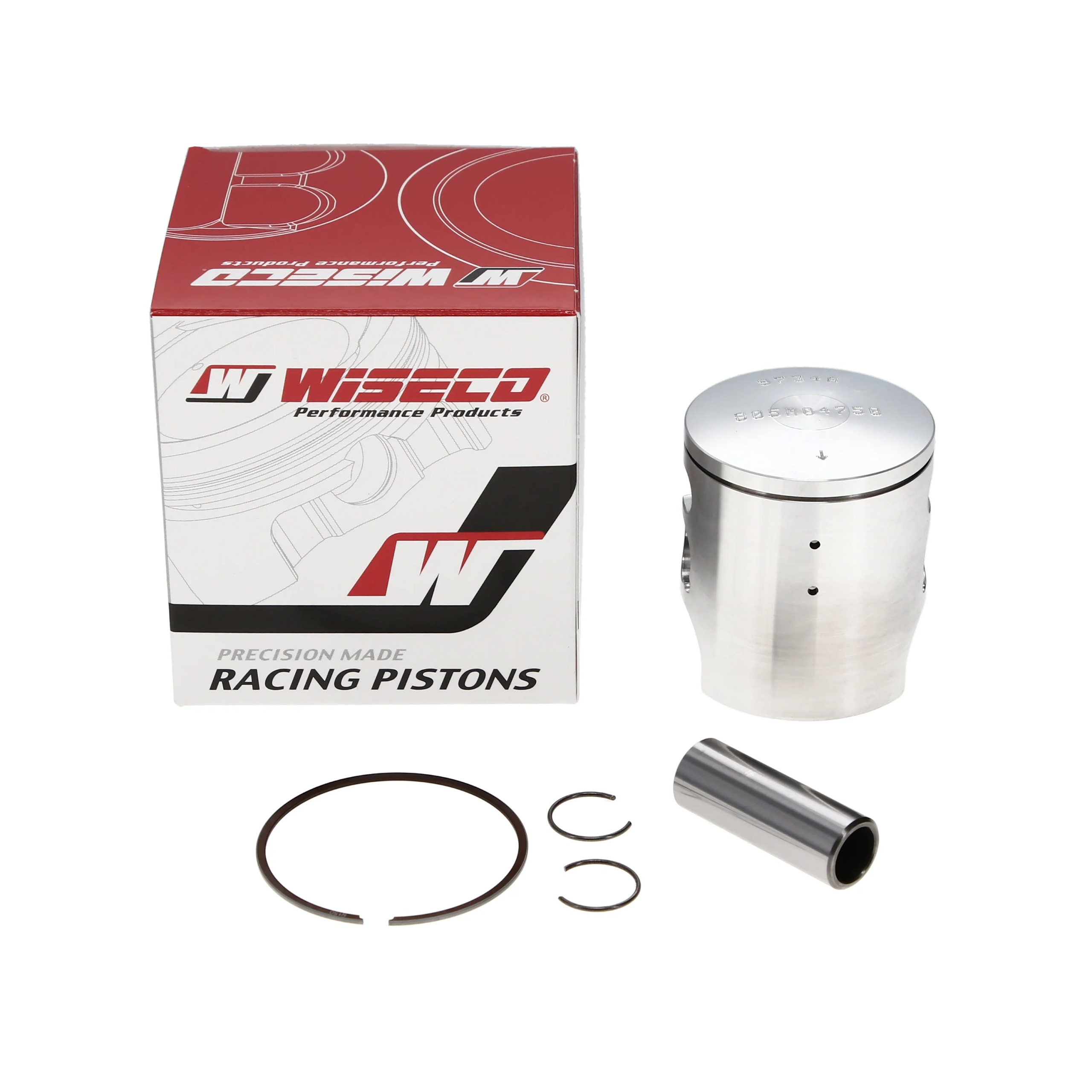 PISTON KIT 02-25 YZ85 48.50, WISECO 805M04850 Pro-Lite, Skirt Coating: ArmorGlide