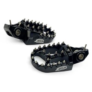 FOOT PEGS ALUMINIUM BLACK STARK VARG ASF-364