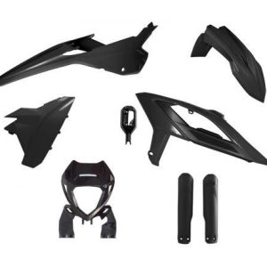 PLASTIC KIT/6 2023-24 BETA RR125-480 BLACK, RTECH R-KITBET-NR0-623