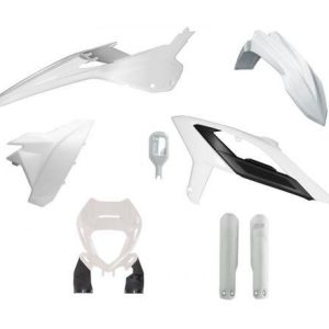 PLASTIC KIT/6 2023-24 BETA RR125-480 WHITE, RTECH R-KITBET-BN0-623