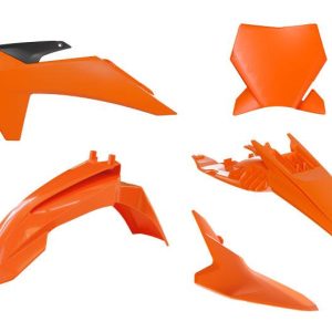 PLASTIC KIT 2024-2025 KTM 65 SX ORANGE/BLACK, RTECH R-KITKTM-AR0-165