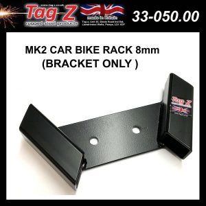 Bracket For Motorcycle Carrier Std 80cc-600cc / MK2 Bracket 8mm Plate HD TAGZ