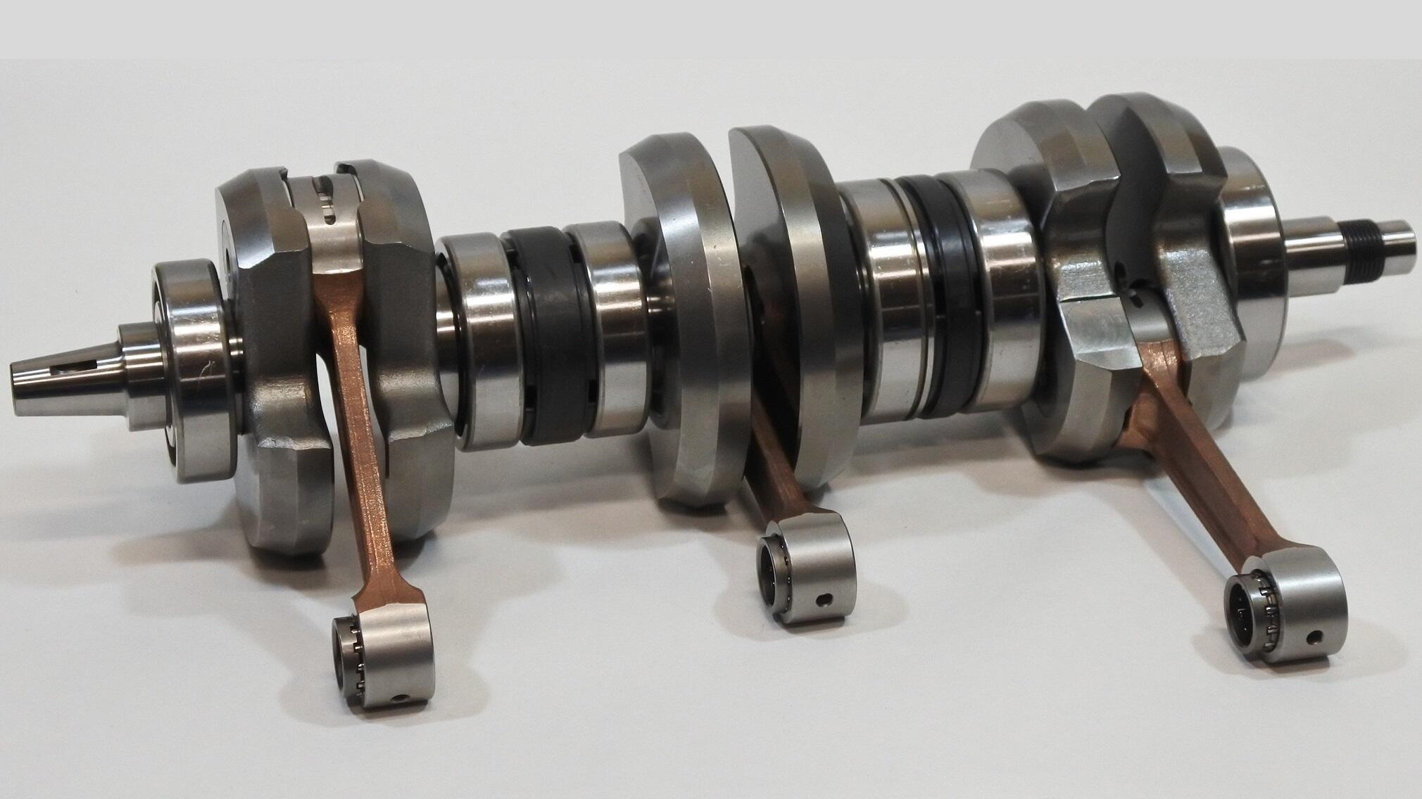 CRANKSHAFT 72-75 KAWASAKI H2 750 STD 16mm WRIST PIN VINTCO CR2009