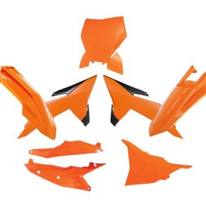 PLASTIC KIT 6PCS KTM SX SXF XC XC-F 2025, R-TECH R-KITKTM-AR0-Z25 FACTORY FRONT PLATE