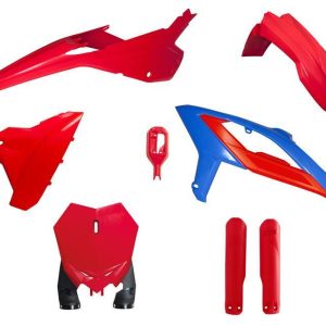 PLASTIC KIT/6 2024-25 BETA RX 300-450 BETA RED BLUE RTECH R-KITBET-RSB-624
