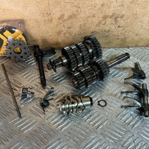 KTM SXF 350 Engine Gearbox Complete VGC Selector Drum Gears 2017 SXF350 XCF SX-F
