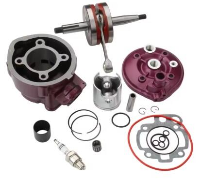 CYLINDER & CRANSHAFT KIT 49mm BORE YAMAHA DT50 TZR 50 AM6 MINARELLI 2 STROKE