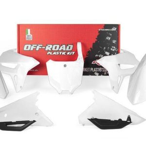 PLASTIC KIT/6 CRF450R 2021-24, RTECH R-KITCRF-BN0-521 WHITE