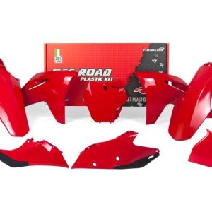 PLASTIC KIT/6 2021-23 MC/MCF/EX/EXF RED, RTECH R-KITGAS-RG0-599, GASGAS
