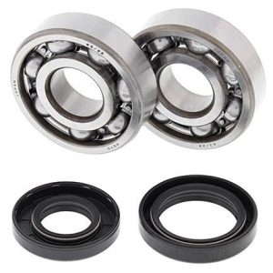 CRANKSHAFT BEARING & SEAL KIT, ALLBALLS 24-1025 YZ125 01-04