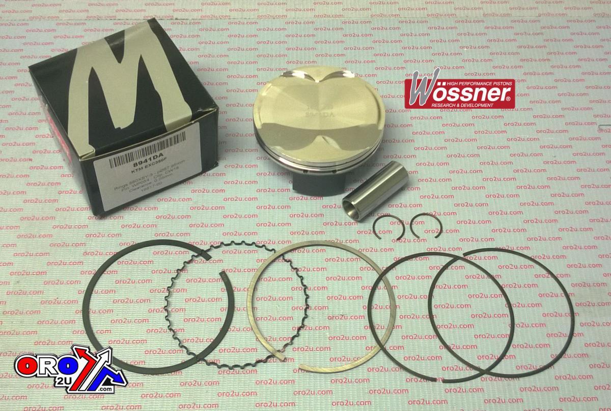 PISTON KIT KTM350 EXC-F 88mm B, WOSSNER 8941DB COMP 12.5:1