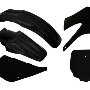 PLASTIC KIT/5 98-13 KX85 BLACK, RTECH R-KITKX0-NR0-507