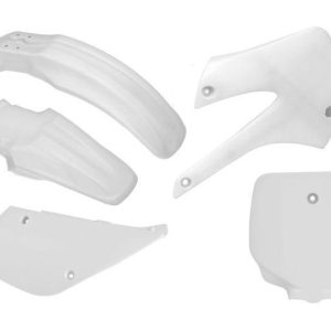 PLASTIC KIT/5 98-13 KX85 WHITE, RTECH R-KITKX0-BN0-507