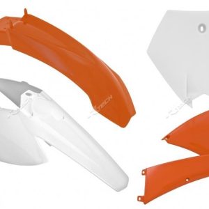 PLASTIC KIT/4 KTM85 06-12 OEM, 11/12 RTECH R-KITKTM-O11-507