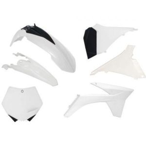 PLASTIC KIT/6 SX125-250 12 WHT, RTECH R-KITKTM-BN0-509