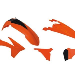 PLASTIC KIT/5 KTM EXC 2012-13, RTECH R-KITKTM-OEM-412