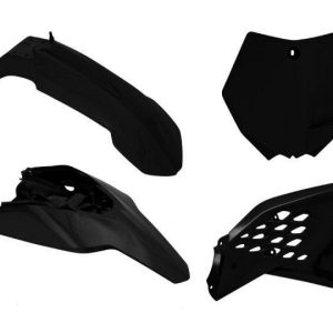 PLASTIC KIT/4 12-15 KTM SX65, BLACK RTECH R-KITKTM-NR0-511