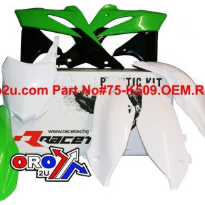 PLASTIC KIT 13-16 KX250F OEM14, RTECH R-KITKXF-OEM-516