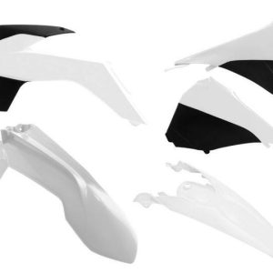 PLASTIC KIT KTM EXC 14-16, RTECH WHITE R-KITKTM-BN0-415