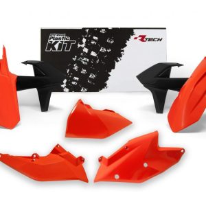 PLASTIC KIT/5 17-19 EXC/EXC-F OEM 17 & 19, RTECH R-KITKTM-OEM-417