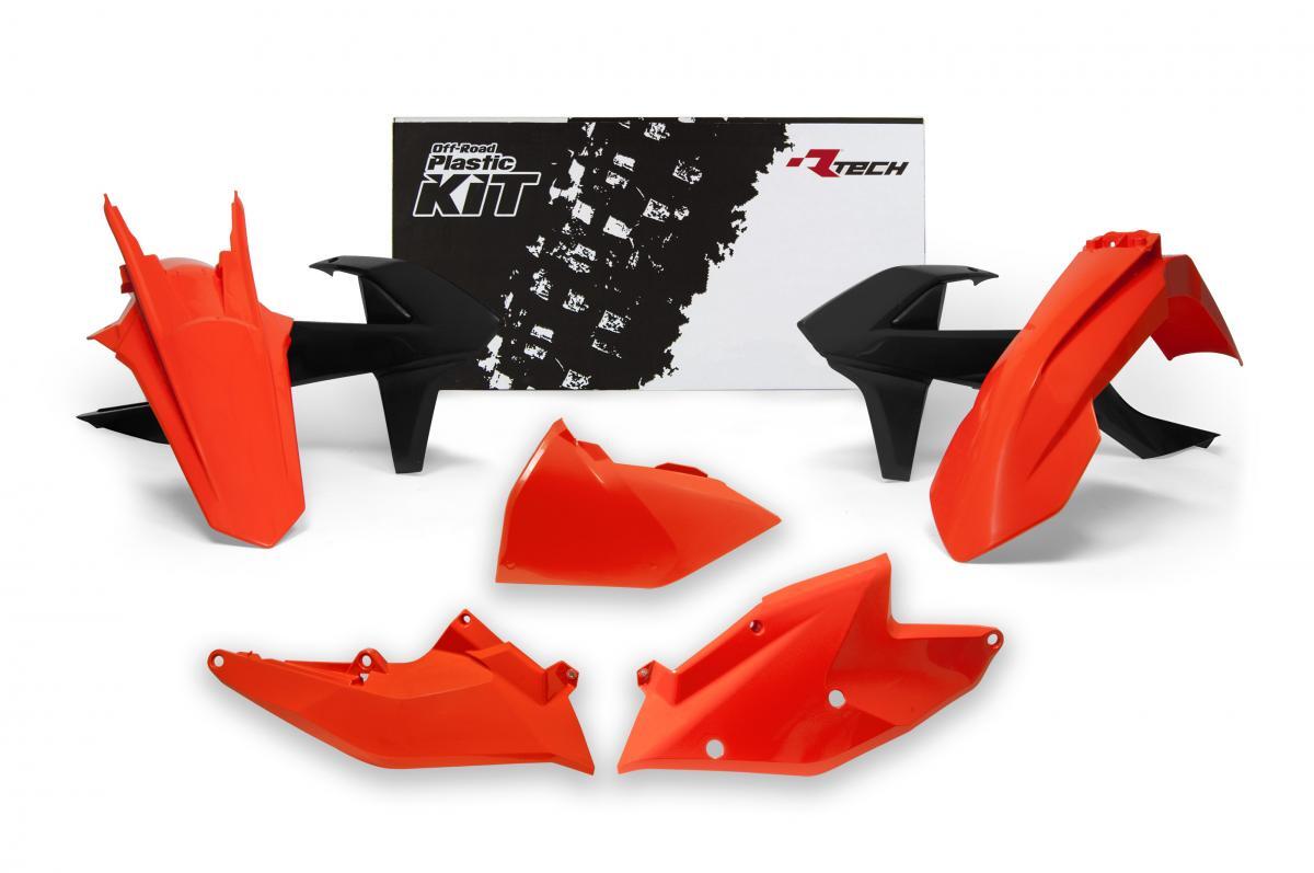 PLASTIC KIT/5 17-19 EXC/EXC-F OEM 17 & 19, RTECH R-KITKTM-OEM-417