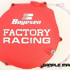 CLUTCH COVER 10-17 CRF250R, BOYESEN CC-07AR RED