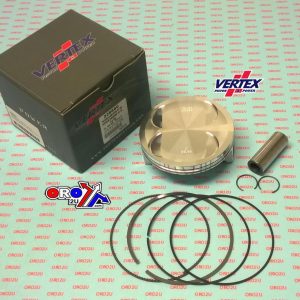 PISTON KIT VERTEX 100.0 A HONDA CRF 450 R/X 02-17, VERTEX 22966A BIG BORE XXL OS +4.00 COMPR 12,1:1