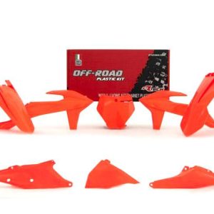 PLASTIC KIT/6 2019-22 KTM SX/SXF, NEON ORANGE, RTECH R-KITKTM-AN0-599