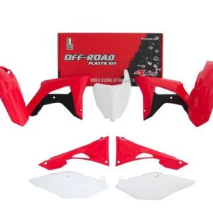 PLASTIC KIT OEM CRF250R 19-21 / CRF450R 19-20, OEM RTECH R-KITCRF-OEM-519, OEM