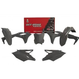 PLASTIC KIT/517-19 KX250FQUANTUM GREY, RTECH R-KITKXF-GR0-519