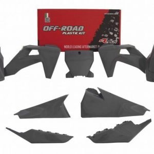 PLASTIC KIT/6 2019-22 TC/FC, QUANTUM GREY, RTECH R-KITHSQ-GR0-599
