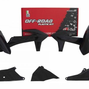 PLASTIC KIT/5 2020-23 EXC/EXC-F BLACK, RTECH R-KITKTM-NR0-420