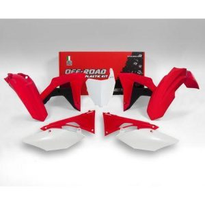 PLASTIC KIT 6PC OEM CRF250RX 19-21, CRF450RX 19-20, OEM RTECH R-KITCRF-OEM-601