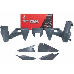 PLASTIC KIT/6 2020-23 TE/FE GREY, RTECH R-KITHSQ-GR0-520