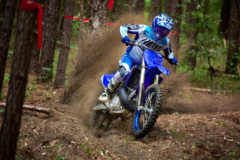 Yamaha Racing Through Woods
