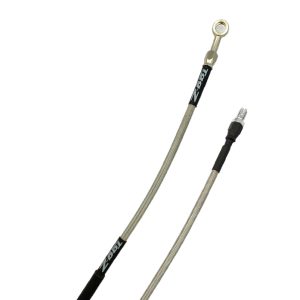 HOSE FRONT BRAKE SILVER / BLK VENHILL Y01-1-044/P YZ WR250