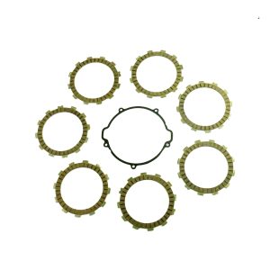CLUTCH FRICTION PLATE SET HSQ CR125 10-13, ATHENA P40230034, WITH GASKET