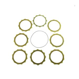 CLUTCH FRICTION PLATE SET HONDA CRF250R 08-09, ATHENA P40230057, WITH GASKET