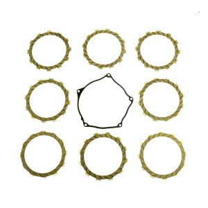 CLUTCH FRICTION PLATE SET KAWA KX250F 17-20, ATHENA P40230081, WITH GASKET