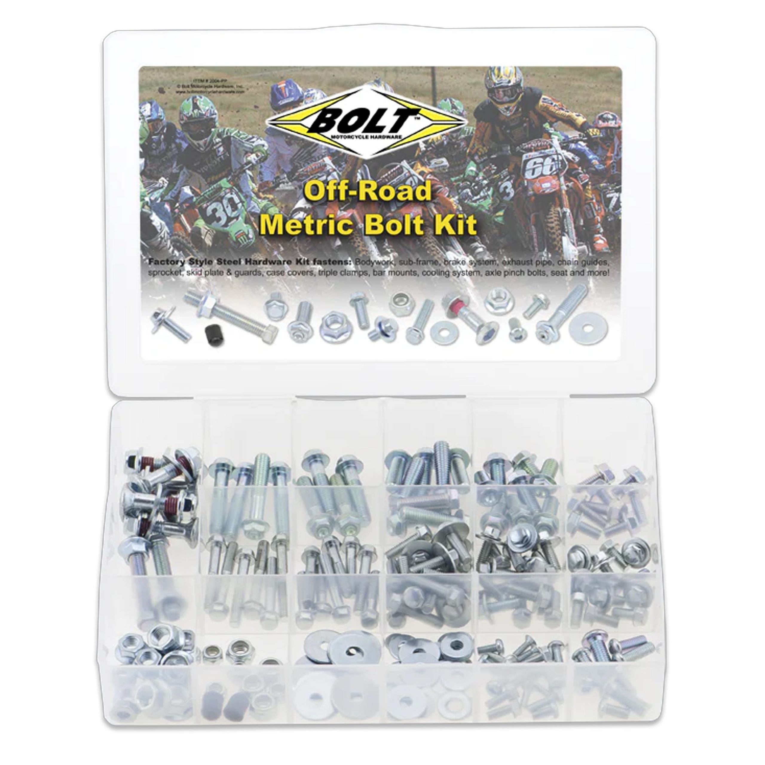 BOLT JAPANESE PRO KIT, MOTORCYCLE HARDWARE 2004-PP, BM2004PP