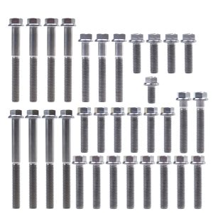 YAMAHA YZ 85 TITANIUM ENGINE BOLT KIT, KIT SIZE 32 BOLTS !!! MADE TO ORDER !!!