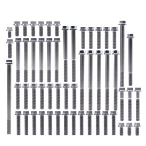 ENGINE BOLT KIT CRF 450 R 09-12, KIT SIZE 56BOLTS !!! MADE TO ORDER !!! TITANIUM BOLT KIT