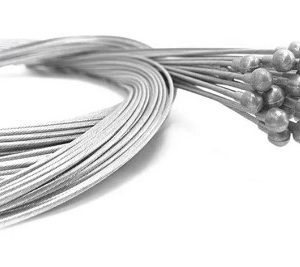 10PC 1.5mm WIRE 1700mm LONG CABLE WITH 6mm HEAD PEAR NIPPLE UNIVERSAL