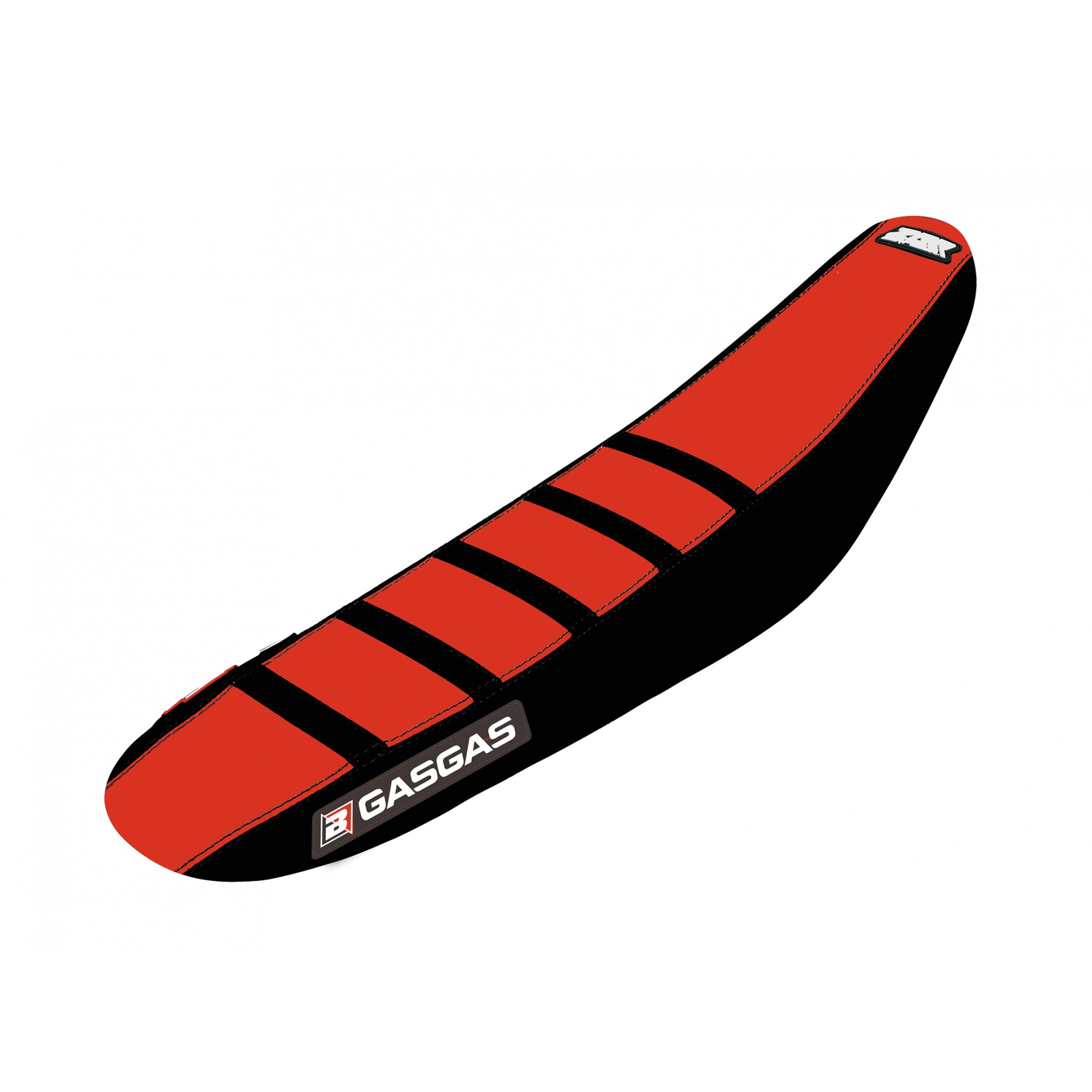 GASGAS EC/MC 24-25 RED/BLACK ZEBRA SEAT COVER, BLACKBIRD 1909Z1