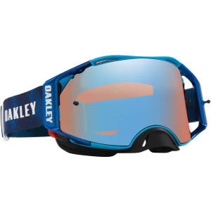 OAKLEY AIRBRAKE MX SEXTON SIGNATURE BLUE/BLUE, PRIZM MX SAPPHIRE LENS