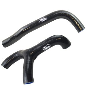 COOLANT HOSE 2 PIECE KIT BLACK 16-23 KTM HUSQ GAS 65 'Y' RACE DESIGN SAMCO KTM-86-BK