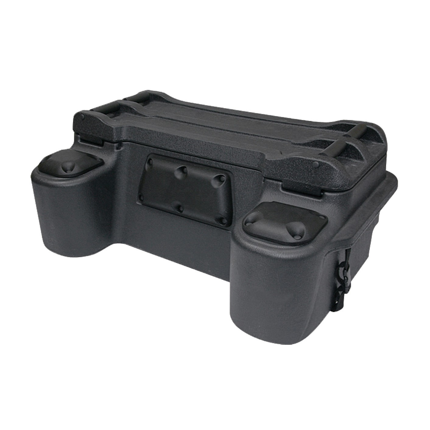 ATV 120L REAR CARGO BOX WITH BACKREST PAD - UNIVERSAL FITMENT
