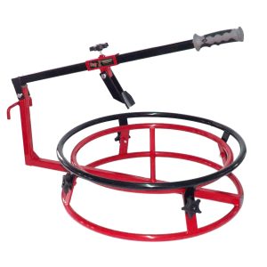 TYRE CHANGER + 21'' RING / RED, TAG-Z TWIN RING TYRE CHANGER